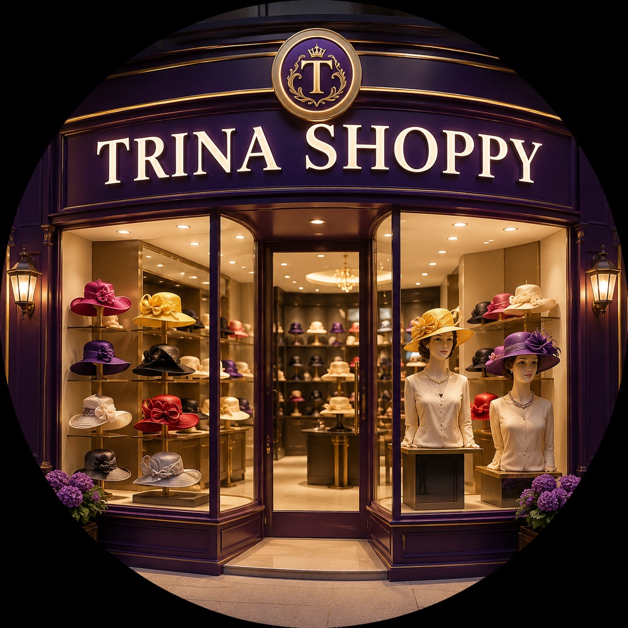 Trina Shoppy fashion store featuring elegant hats in Nairobi