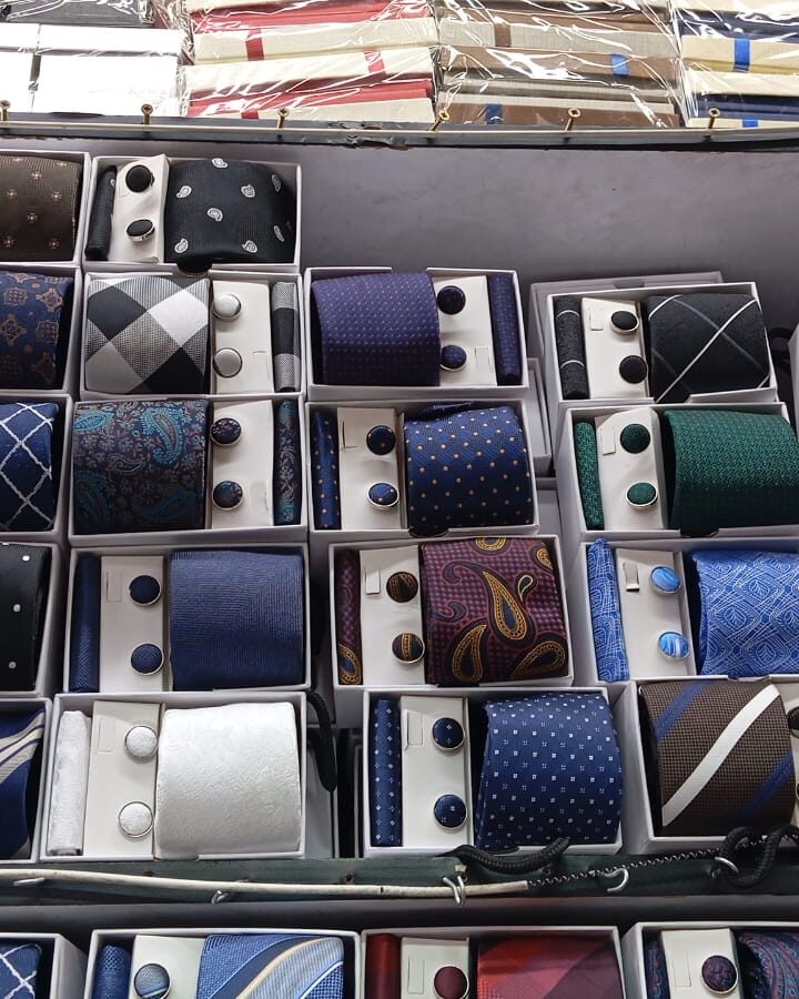 Men’s Tie, Pocket Square and Cufflink Gift Set - wedding ties and pocket squares in Nairobi