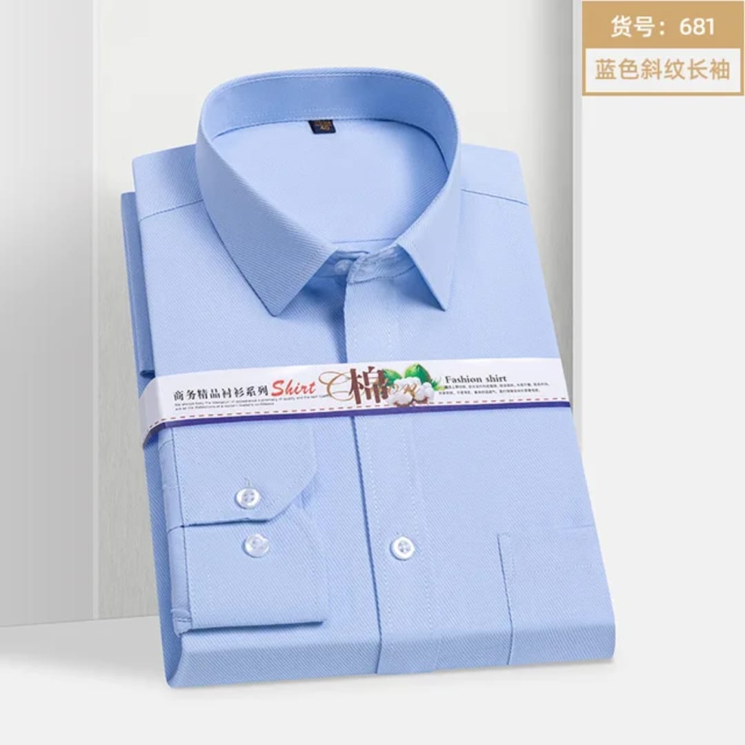 Sky Blue Classic Men’s Dress Shirt - men's formal shirts in Nairobi
