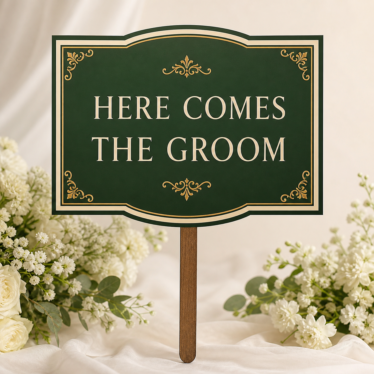 Here Comes the Groom Placard - Here Comes the Bride and Groom placards in Nairobi