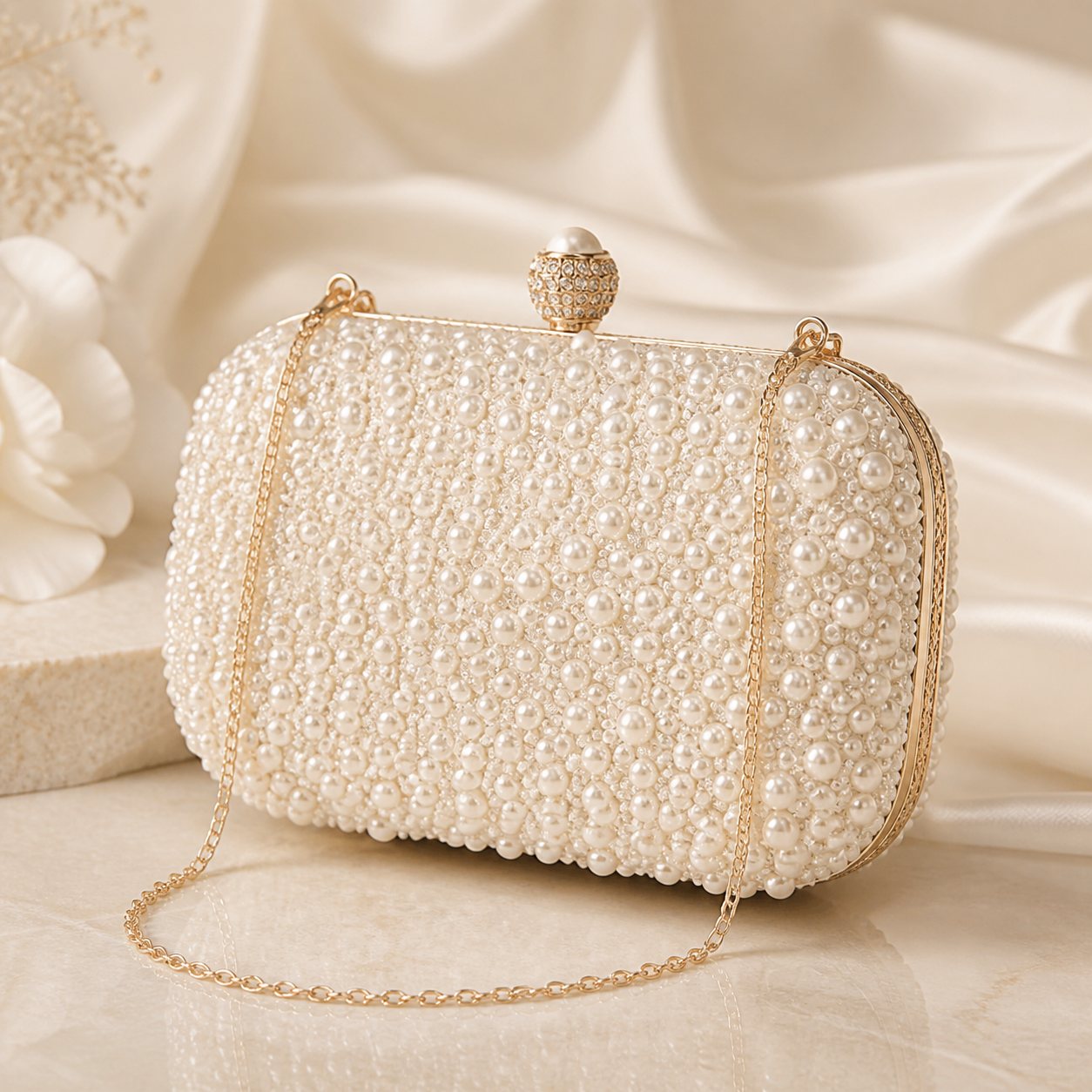 Pearl Bridal Minaudiere - fashion and occasion accessories in Nairobi
