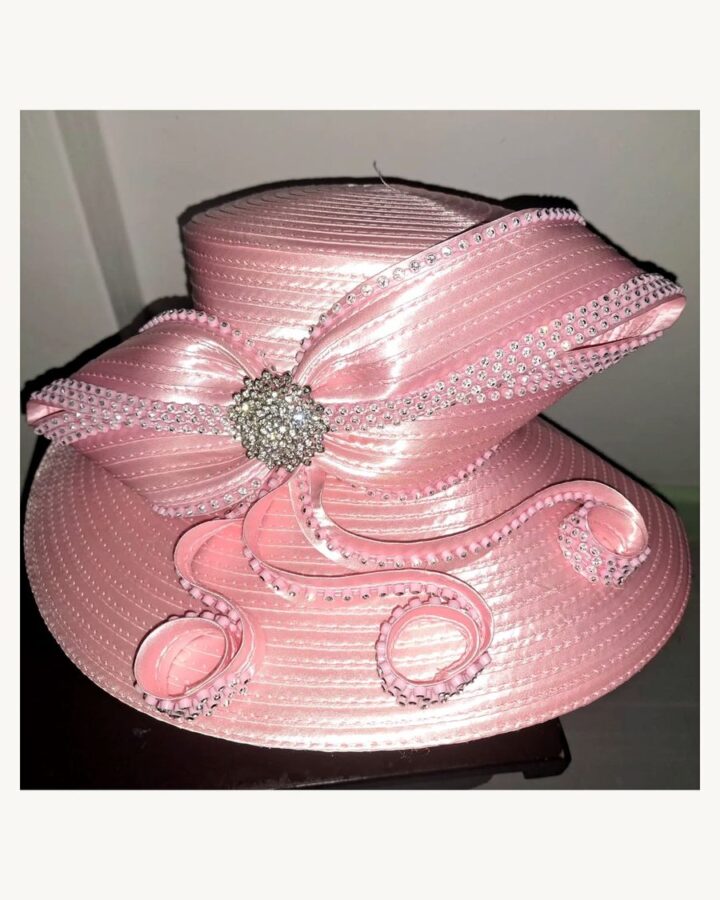 Pink Flower Occasion Hat - church and wedding hats in Nairobi